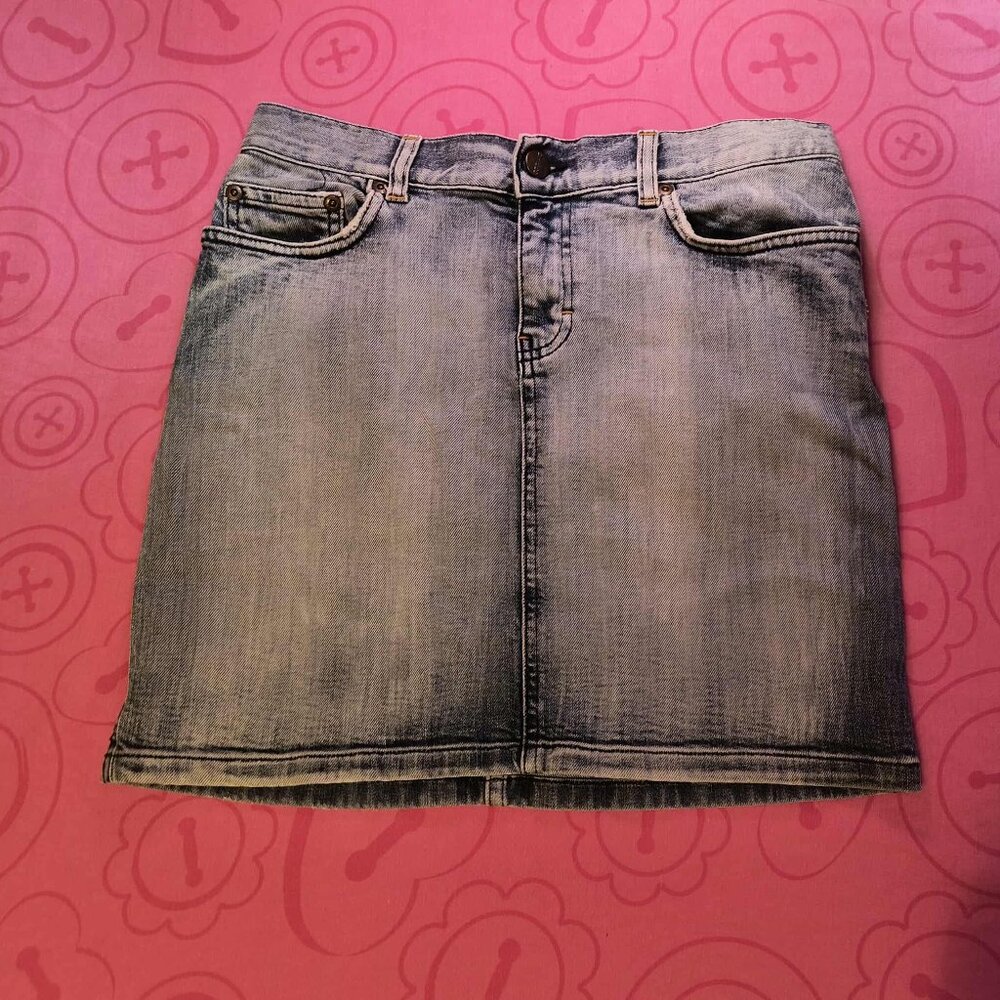 Niche Unique Denim Skirt VintageY2K